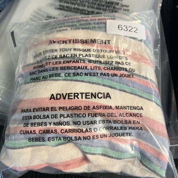 Orvis Womens Linen Blend Button Down Shirt Striped Short Sleeve Relaxed Fit XL - Picture 5 of 5